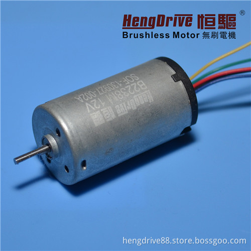 22 diameter DC Motor With Brushless